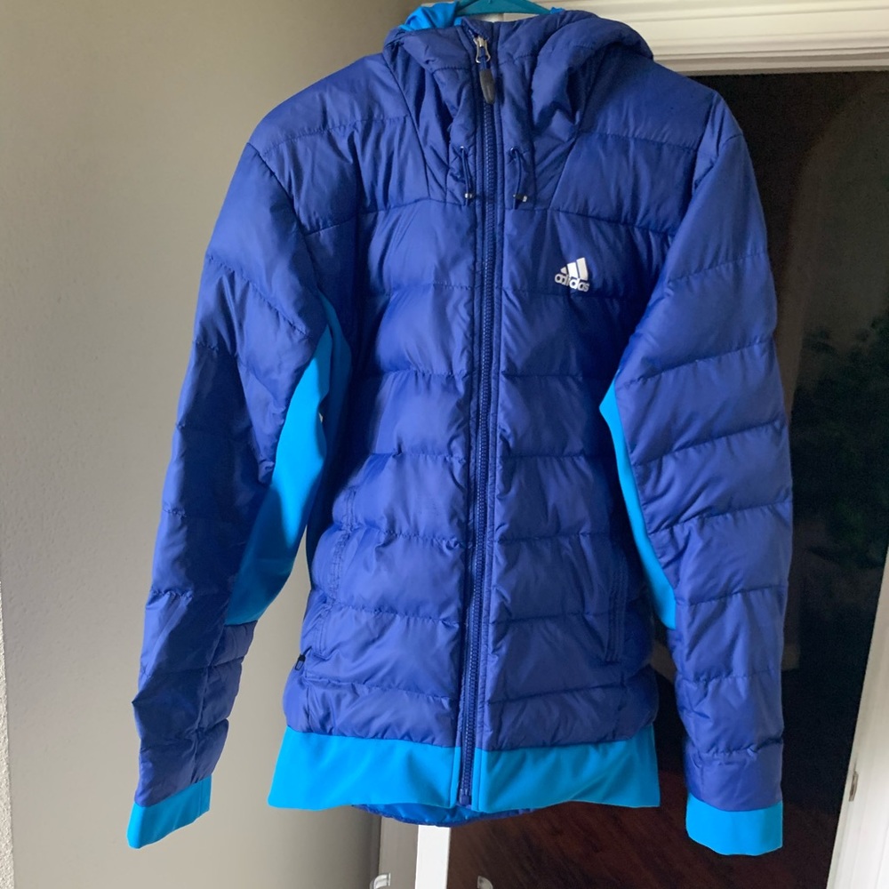 Blue Adidas Outdoor Jacket